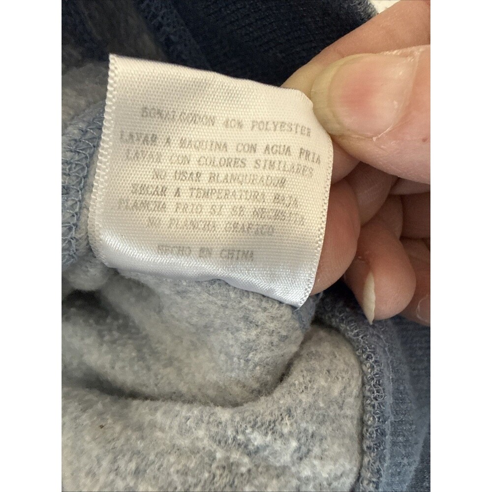 Levi’s Levi Strauss Co. Men’s Grey Striped Sweatshirt Pullover Hoodie Small - Picture 9 of 16